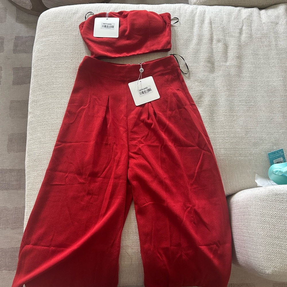 Hello Molly Red Two-Piece Set - Picture 5 of 6